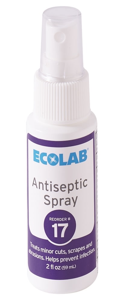 GuestSupply US | Ecolab® Antiseptic Spray 2 fl. oz. 50225-01-20